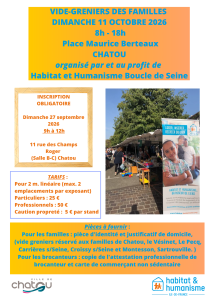 Vide-greniers - Chatou