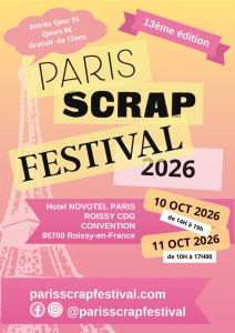 SALON DE SCRAPBOOKING ET LOISIRS CREATIFS - Roissy-en-France