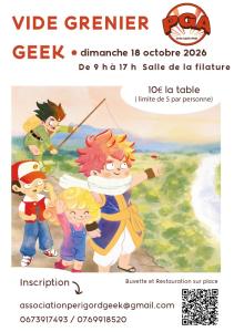 Vide-greniers Geek - Périgueux