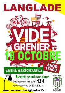 Brocante, Vide-greniers - Langlade