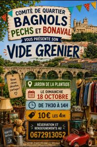 Vide-greniers - Béziers