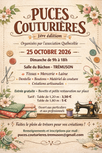 Puces des couturières - Trémuson