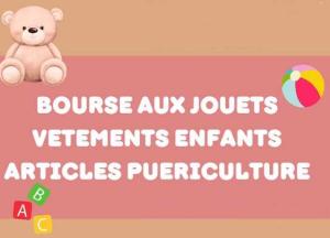 Bourse aux vêtements 0-12 ans, grossesse, jouets, puériculture - Saint-Jean-de-Daye