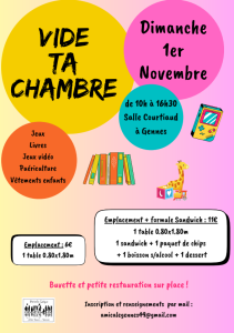Vide ta chambre - Gennes