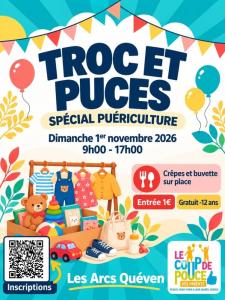 Troc et puces spécial puériculture - Quéven
