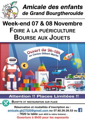 Bourse à la puériculture - Grand Bourgtheroulde