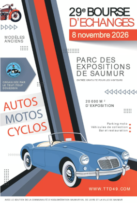 Bourse d'échanges auto, moto - Saumur