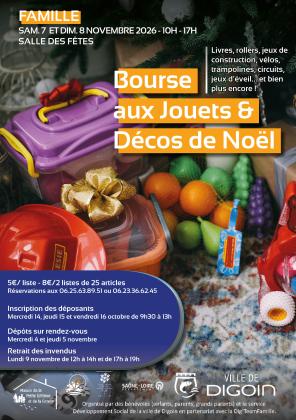 Bourse aux jouets - Digoin