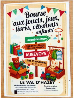 Bourse aux jouets - Aubevoye