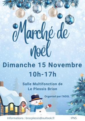 Marché de Noël - Le Plessis-Brion