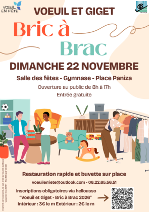 Bric-à-brac - Vœuil-et-Giget