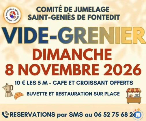Vide-greniers - Saint-Geniès-de-Fontedit