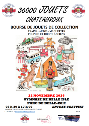 Bourse aux jouets de collections - Châteauroux