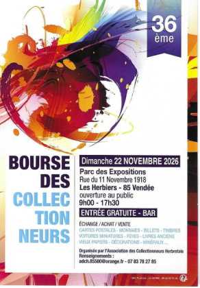 Bourse des collectionneurs - Les Herbiers