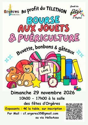 Bourse aux jouets - Orgères