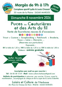 Puces des couturières - Margès