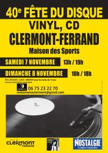 Fête du disque vinyl et CD - Clermont-Ferrand