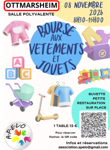 Grande bourse aux vêtements et jouets - Ottmarsheim