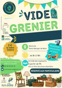 Vide-greniers - Saint-Georges-de-Mons