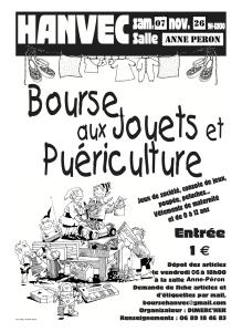 Bourse aux jouets, puériculture, vêtements 0-12 ans - Hanvec