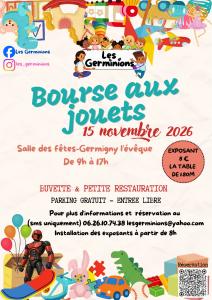 Bourse aux jouets - Germigny-l’Evêque