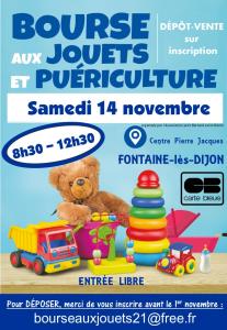 Bourse aux jouets - Fontaine-lès-Dijon