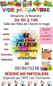 Bourse à la puériculture - Cheviré-le-Rouge