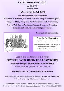 Salon de collectionneurs de poupées et ours - Roissy-en-France