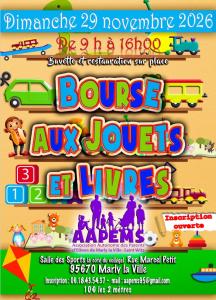 Bourse aux jouets et livres - Marly-la-Ville