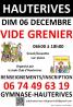vide grenier Judo Club Hauterives